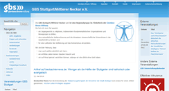 Desktop Screenshot of gbs-stuttgart.de